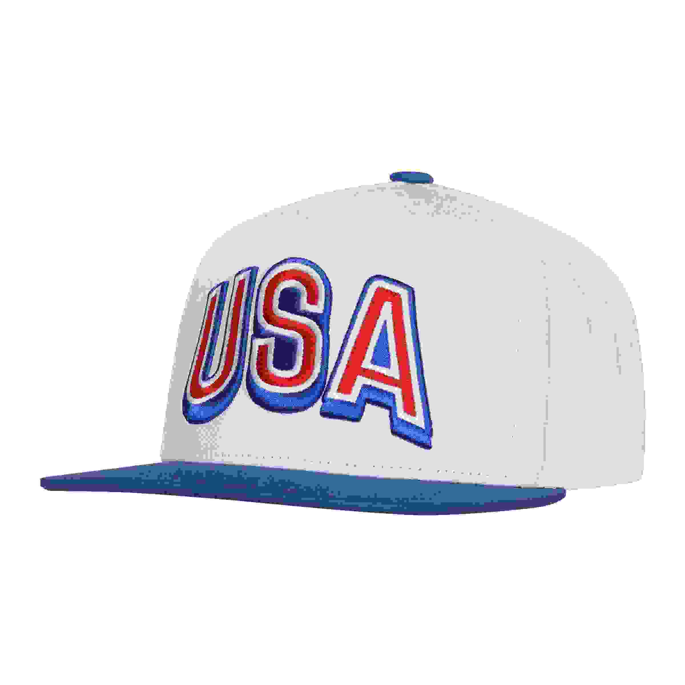 Outerstuff 2026 World Cup USA Cream Snapback Hat